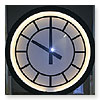 Semi-Flush Front Lighted Clocks